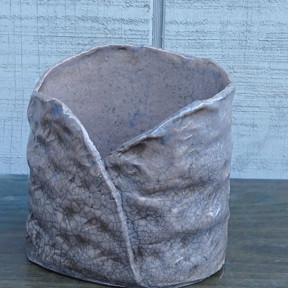 Textured Ceramic Planter - Picture 8 of 11